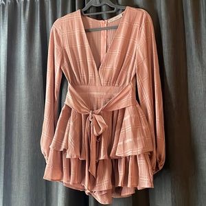 Pink romper
